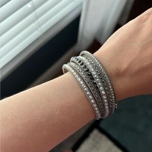 Swarovski Slake bracelet- gray